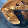 Buckle Suede Betula Pams - Image 2
