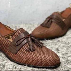 Skin Brown Loafers Shoe