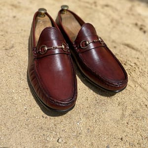 Cockroach Brown Leather Shoe