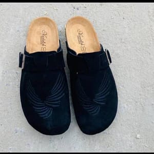 Betula-style Suede Half-shoe