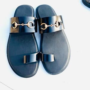 Big Toe Leather Pams