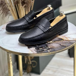 Loafers Leather Heel Shoe (by McDumbi)