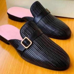 Skin Leather Half Shoe ( by McDumbi)