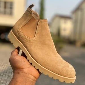 Chelsea Boots Light Brown Colour (by McDumbi)