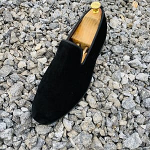 Black Suede Loafers