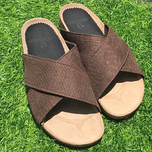 Brown Criss Cross Pams
