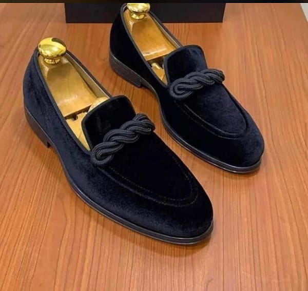Stylish Corporate Suede Heel Shoe (by McDumbi)