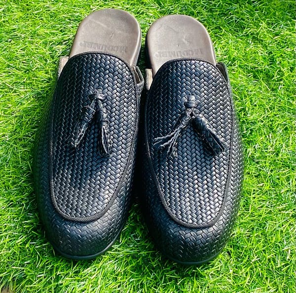 Skin Leather Designers Half-shoe