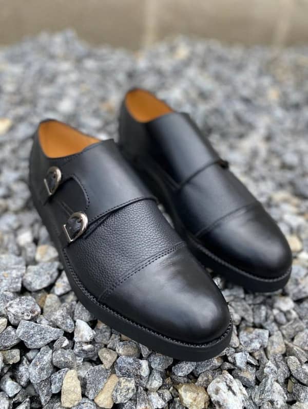 Buckle Leather Shoe