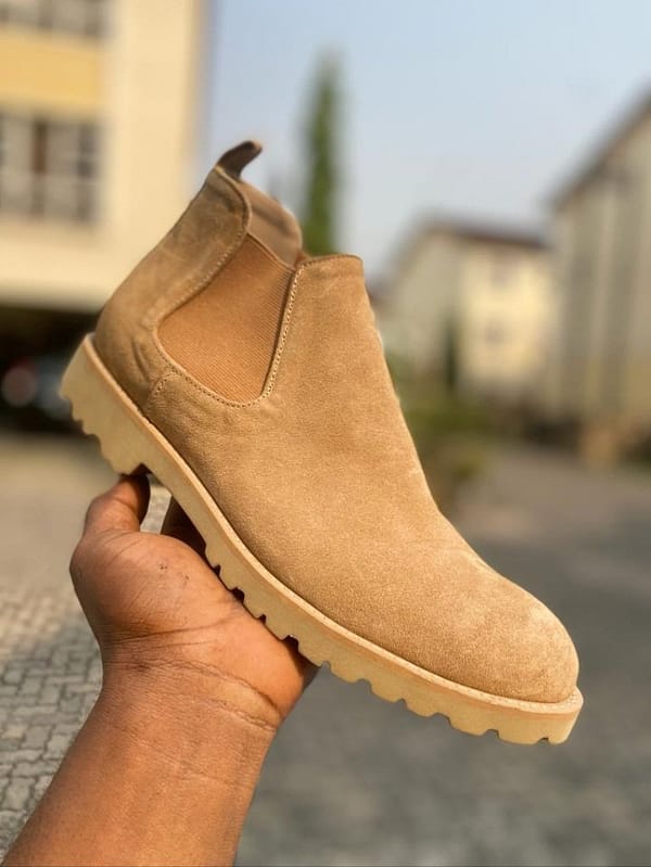 Chelsea Boots Light Brown Colour (by McDumbi)