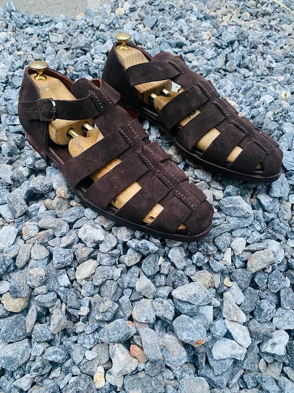 Vintage Suede Sandals
