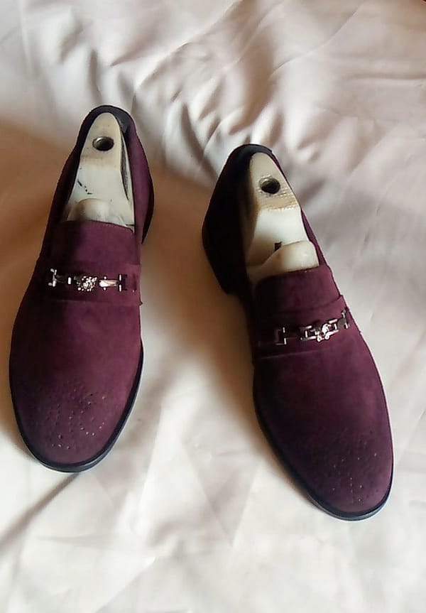 Suede Bruce Design shoe (Felvis footwears)